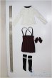 画像2: SD13女の子/OF ribbon school uniform(Bourgogne)/1/3　60ｃｍ　BJD　MJD　衣装　ドール用 A-25-07-30-257-TO-ZA (2)