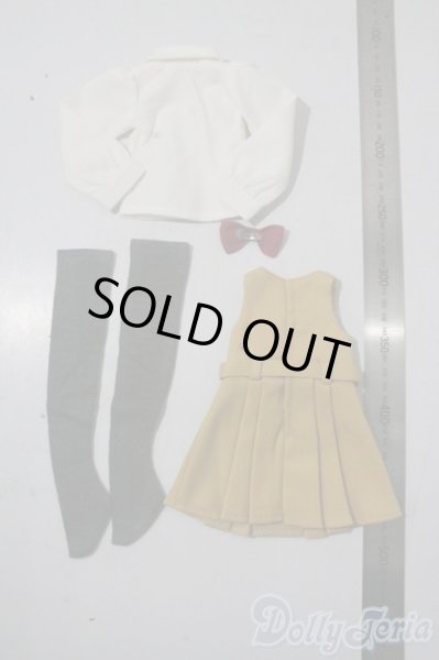 画像2: SDM/OF：ジャンパースカートコーデ・ミニ(カラシ色) U-25-10-21-112-NY-ZU (2)