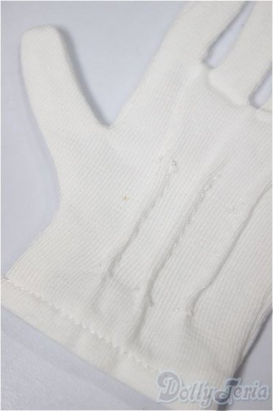 画像3: SDGｒB/OF:ピンタック手袋(白)/1/3　65ｃｍ　BJD　MJD　衣装　ドール用 A-25-09-24-246-NY-ZA (3)