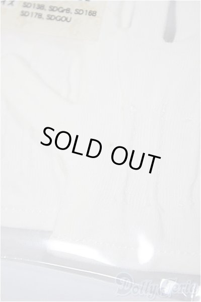 画像3: SDGｒB/OF:ピンタック手袋(白)/1/3　65ｃｍ　BJD　MJD　衣装　ドール用 A-25-11-19-238-NY-ZA (3)