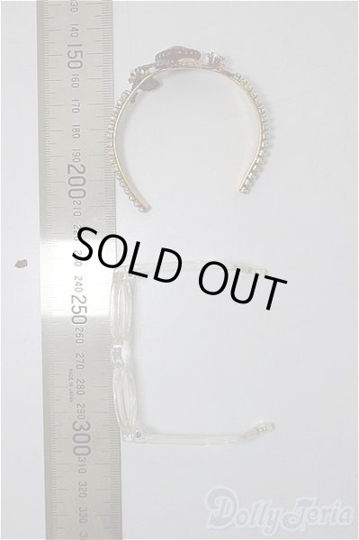 画像2: SDM/OF:カチューシャ・メガネ/1/4　40ｃｍ　BJD　MJD　衣装　ドール用 A-25-11-26-192-NY-ZA (2)