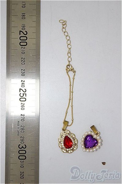 画像2: SD/OF:ネックレス/1/3　60ｃｍ　BJD　MJD　衣装　ドール用 A-25-10-01-167-NY-ZA (2)