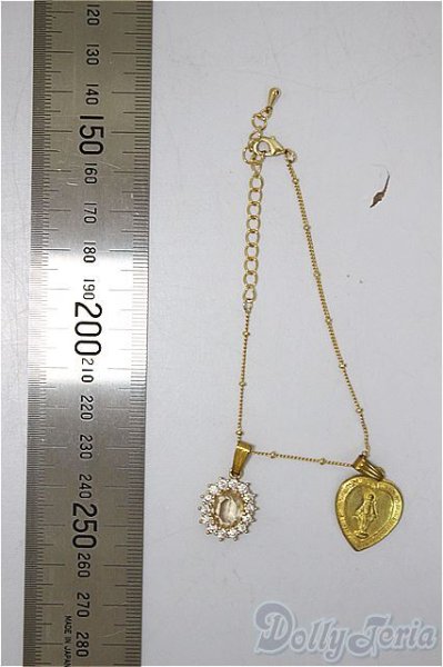 画像2: SD/OF:ネックレス/1/3　60ｃｍ　BJD　MJD　衣装　ドール用 A-25-10-01-169-NY-ZA (2)