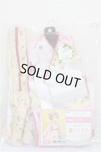 画像1: MSD&MDD/OF:振袖セット(牡丹)・ミニ/1/4　40ｃｍ　BJD　MJD　衣装　ドール用 A-25-10-01-292-NY-ZA (1)