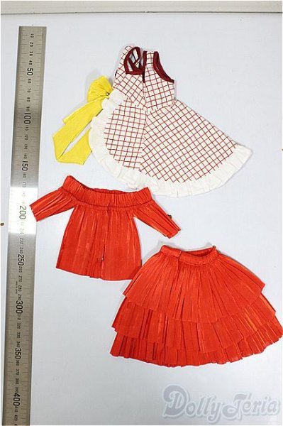 画像2: 30cmドールサイズ/OF:衣装セット A-26-02-11-255-NY-ZA (2)