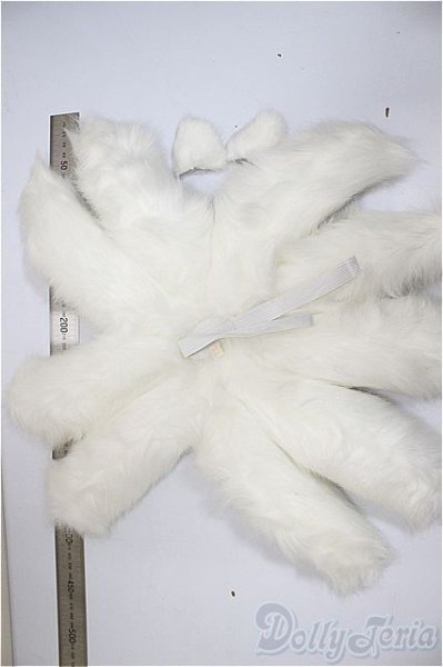 画像2: SD＆DD/妖狐の耳＆九尾セット/1/3　60ｃｍ　BJD　MJD　衣装　ドール用 A-25-10-08-128-NY-ZA (2)