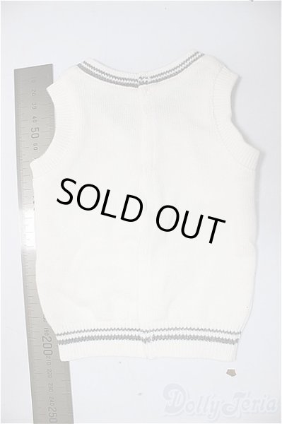 画像2: SDGrB＆SD13男の子/OF:スクールベスト(白) A-25-10-15-356-NY-ZA (2)