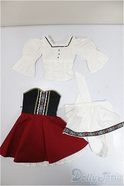 画像1: SD13女の子/OF:フォークロアオフショルセット/1/3　60ｃｍ　BJD　MJD　衣装　ドール用 A-25-10-22-127-NY-ZA (1)