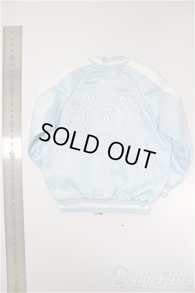 画像2: SDGｒ男の子/OF:スカジャン（水・蝶と鶴）/1/3　65ｃｍ　BJD　MJD　衣装　ドール用 A-25-10-29-215-NY-ZA (2)