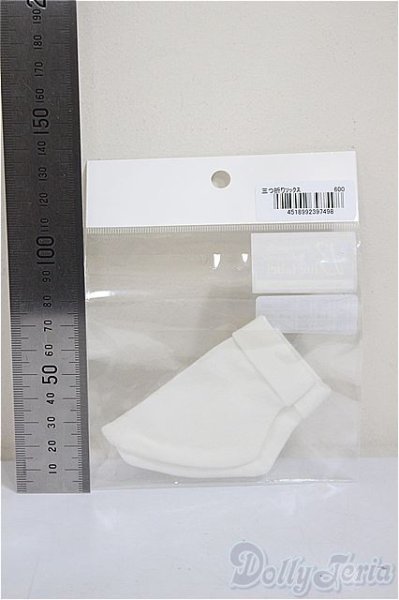 画像2: SD/OF:三つ折りソックス/1/3　60ｃｍ　BJD　MJD　衣装　ドール用 A-25-11-5-344-NY-ZA (2)