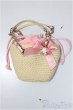 画像1: SD/OF：リボンかごバッグ/1/3　60ｃｍ　BJD　MJD　衣装　ドール用 A-25-10-29-325-NY-ZA (1)