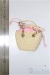 画像2: SD/OF：リボンかごバッグ/1/3　60ｃｍ　BJD　MJD　衣装　ドール用 A-25-10-29-325-NY-ZA (2)