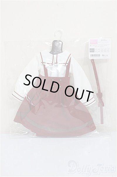 画像1: SDM/OF:ボルドーサスペンダーセット・ミニ/1/4　40ｃｍ　BJD　MJD　衣装　ドール用 A-25-10-29-337-NY-ZA (1)