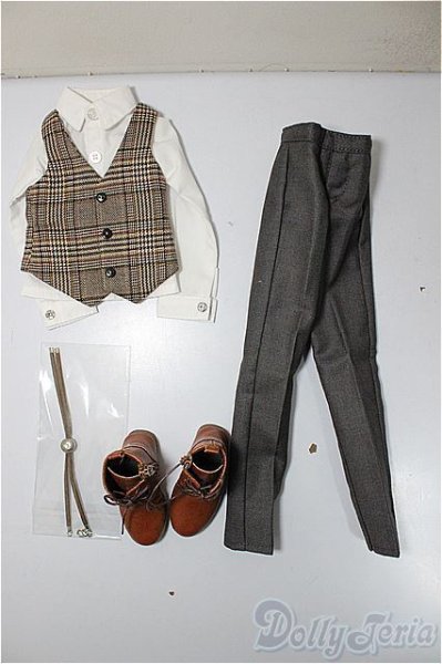 画像1: SDM/OF:ナチュラルカントリーシリーズ　お迎えドレス/1/4　40ｃｍ　BJD　MJD　衣装　ドール用 A-25-11-5-337-NY-ZA (1)