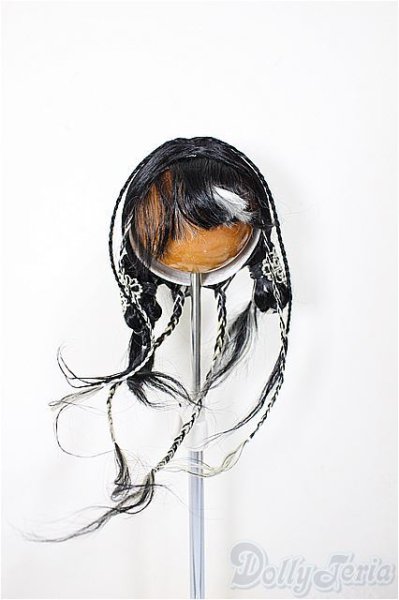 画像1: 7-8inch/ウィッグ/インチ　BJD　MJD　ドール用 A-25-11-19-182-NY-ZA (1)