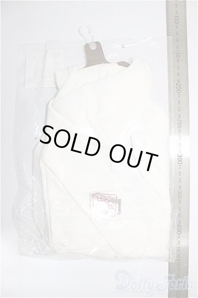 画像2: SDGrB＆SD13男の子/OF:ハイネックパーカー(ホワイト)/1/3　65ｃｍ　BJD　MJD　衣装　ドール用 A-25-11-19-156-NY-ZA (2)