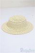 画像1: SDM/OF:ストローハット/1/4　40ｃｍ　BJD　MJD　衣装　ドール用 A-25-11-26-267-NY-ZA (1)