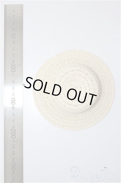 画像2: SDM/OF:ストローハット/1/4　40ｃｍ　BJD　MJD　衣装　ドール用 A-25-11-26-267-NY-ZA (2)