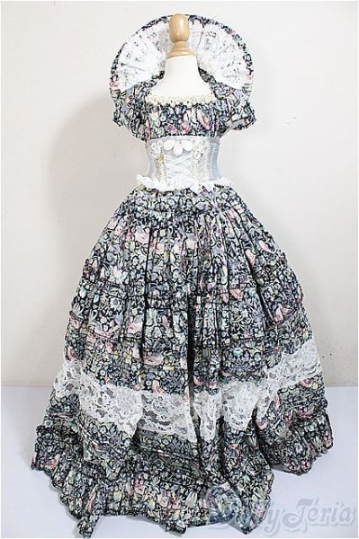 画像1: SDGｒ女の子/OF:ドレスセット　Atelier MYR様製/1/3　60ｃｍ　BJD　MJD　衣装　ドール用 A-25-12-03-134-NY-ZA (1)