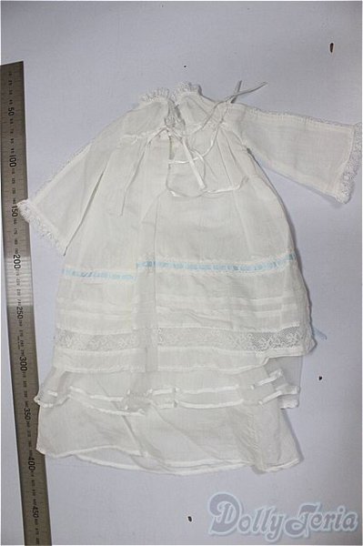 画像2: SDM/OF:ピュアホワイトドレス・ミニ/1/4　40ｃｍ　BJD　MJD　衣装　ドール用 A-25-12-10-139-NY-ZA (2)