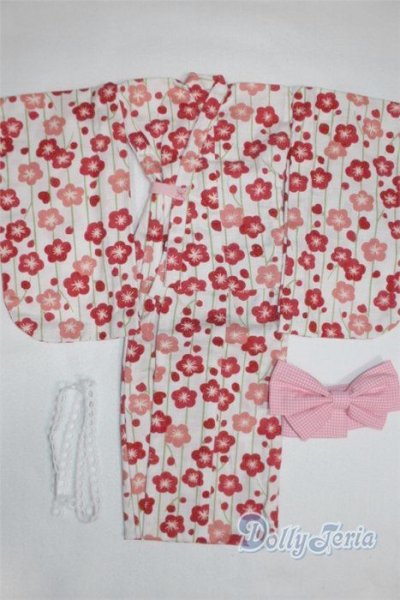 画像1: SD/OF:ゆかたセット/1/3　60ｃｍ　BJD　MJD　衣装　ドール用 A-25-12-10-085-NY-ZA (1)