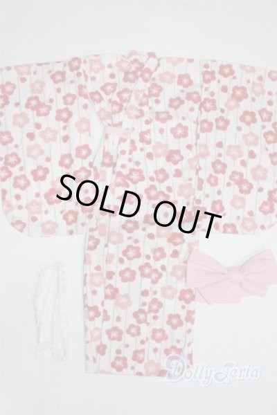 画像1: SD/OF:ゆかたセット/1/3　60ｃｍ　BJD　MJD　衣装　ドール用 A-25-12-10-085-NY-ZA (1)