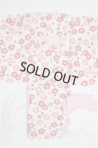 画像2: SD/OF:ゆかたセット/1/3　60ｃｍ　BJD　MJD　衣装　ドール用 A-25-12-10-085-NY-ZA (2)