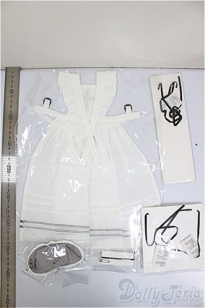 画像4: SD/OF:PSYCHO-LAB様製 Psychiatric hospital Mサイズ 灰/1/3　60ｃｍ　BJD　MJD　衣装　ドール用 A-25-12-10-156-NY-ZA (4)