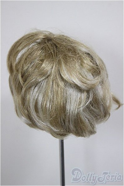 画像2: 8-9inch/LITTLE MONICA製 ウィッグ/インチ　BJD　MJD　ドール用 A-25-12-24-186-NY-ZA (2)