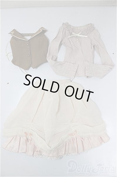 画像3: SD/OF:衣装セット/1/3　60ｃｍ　BJD　MJD　衣装　ドール用 A-26-1-4-153-NY-ZA (3)