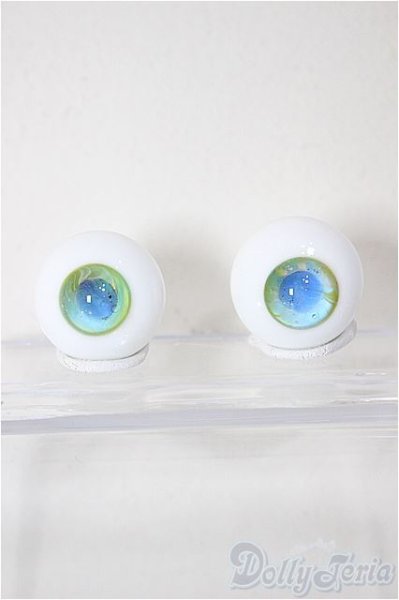 画像1: 18mm/Kukka様製 グラスアイ/ドール用　アイ A-26-01-14-362-NY-ZA (1)