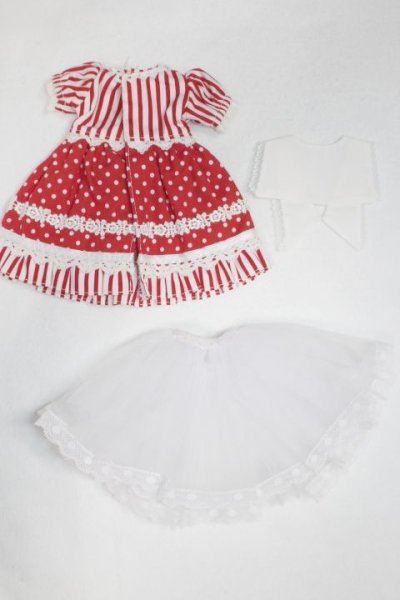 画像2: 幼SD/OF:ワンピース/1/6　30ｃｍ　BJD　MJD　衣装　ドール用 A-26-01-14-091-NY-ZA (2)