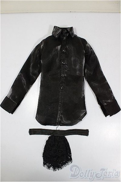 画像1: SDGrB＆SD13男の子/OF:ゴシックレースアップシャツセット/1/3　65ｃｍ　BJD　MJD　衣装　ドール用 A-26-01-14-216-NY-ZA (1)