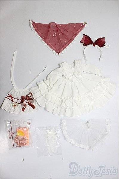 画像1: 幼SD/OF:雪降る小道 木茶動物園様製/1/6　30ｃｍ　BJD　MJD　衣装　ドール用 A-26-01-28-127-NY-ZA (1)