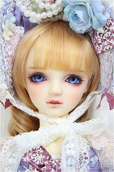 画像1: SD13女の子/リズ　ワンオフ：aone様メイク/BJD　球体関節人形 A-26-01-28-150-NY-ZA (1)