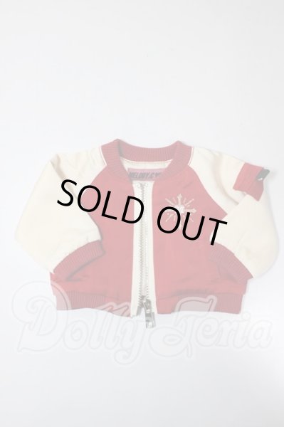 画像1: MSD＆SDM/OF:チャーム付き刺繍スカジャン Melody.C様製 A-26-02-18-263-NY-ZA (1)