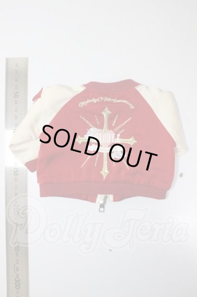 画像2: MSD＆SDM/OF:チャーム付き刺繍スカジャン Melody.C様製 A-26-02-18-263-NY-ZA (2)