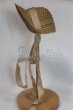 画像2: SDM/OF:麦わらボンネット/1/4　40ｃｍ　BJD　MJD　衣装　ドール用 A-26-03-11-055-NY-ZA (2)