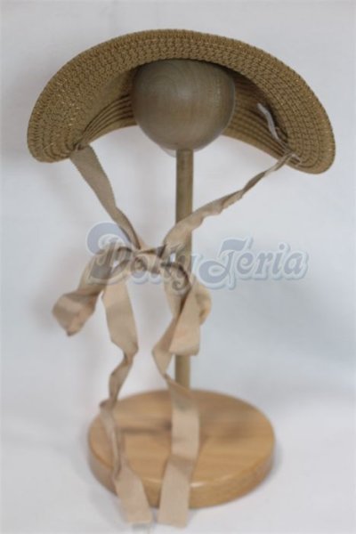 画像1: SDM/OF:麦わらボンネット/1/4　40ｃｍ　BJD　MJD　衣装　ドール用 A-26-03-11-052-NY-ZA (1)