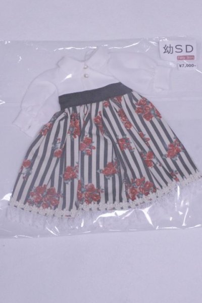 画像1: 幼SD/OF:ワンピース/1/6　30ｃｍ　BJD　MJD　衣装　ドール用 A-26-03-18-099-NY-ZA (1)