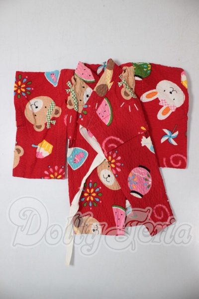 画像1: 幼SD/OF　浴衣 A-26-03-11-181-TN-ZA (1)