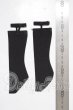 画像2: SD/OF:靴下留め付きソックス(黒) U-26-03-11-054-TN-ZU (2)