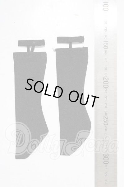 画像2: SD/OF:靴下留め付きソックス(黒) U-26-03-11-054-TN-ZU (2)