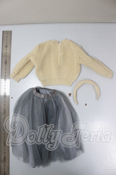 画像2: SDM/OF:ゆるニット＆チュールスカートセット・ミニ A-26-03-18-273-NY-ZA (2)