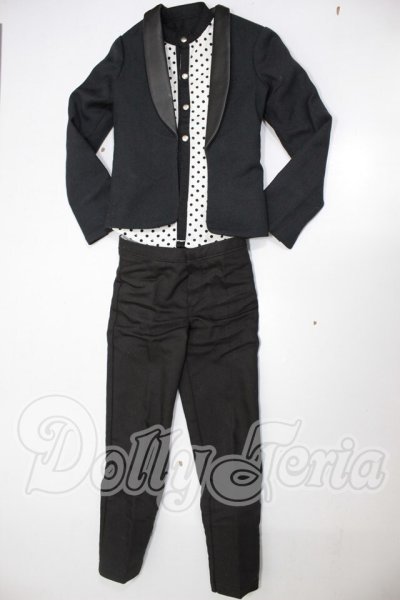 画像1: SD17B/BLACKドットシャツ＆ジャケットセット A-26-03-25-338-NY-ZA (1)