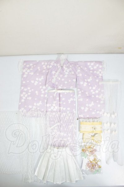画像1: MDD&MSD/OF:rosenliaDoll製着物セット A-26-06-15-313-NY-ZA (1)