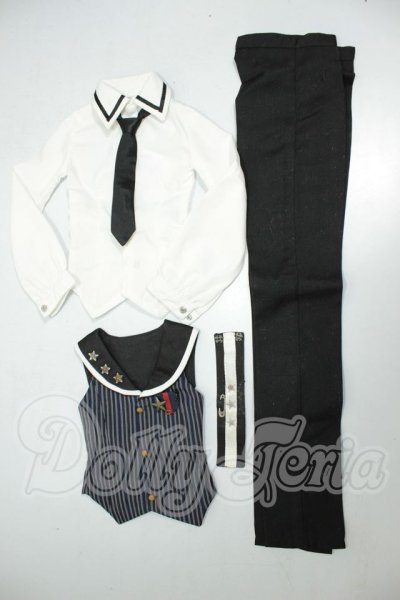 画像1: SD13BOY/OF アスタリスク・セーラーベストセット A-26-07-06-389-NY-ZA (1)