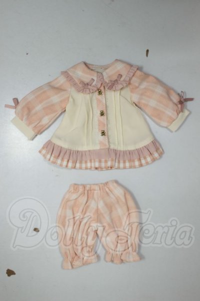 画像1: 幼SD/OF くま耳いちごみるくコーデ・ちび A-26-07-13-250-NY-ZA (1)