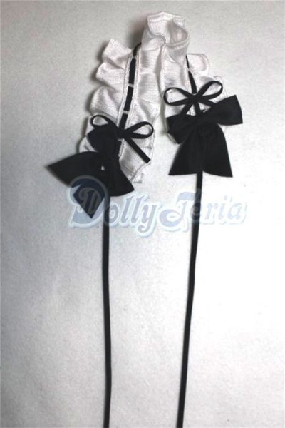 画像1: SDM/ヘッドドレス/1/4　40ｃｍ　BJD　MJD　衣装　ドール用 A-26-08-10-064-NY-ZA (1)