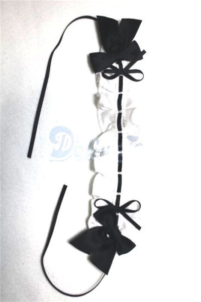 画像2: SDM/ヘッドドレス/1/4　40ｃｍ　BJD　MJD　衣装　ドール用 A-26-08-10-064-NY-ZA (2)